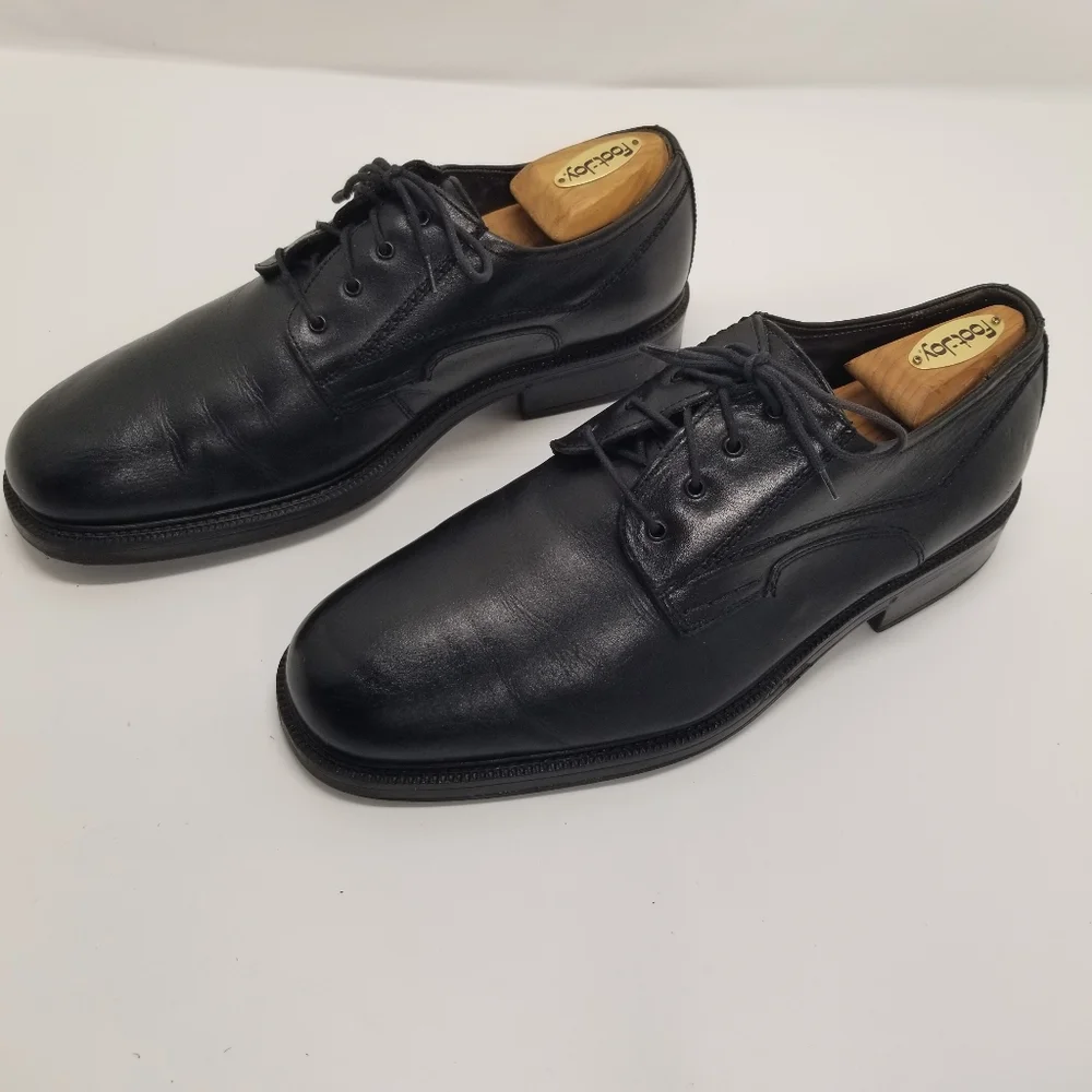 Bill Blass Howard 4726691 Mens Size 12D Black Leather Oxford Derby Lace …